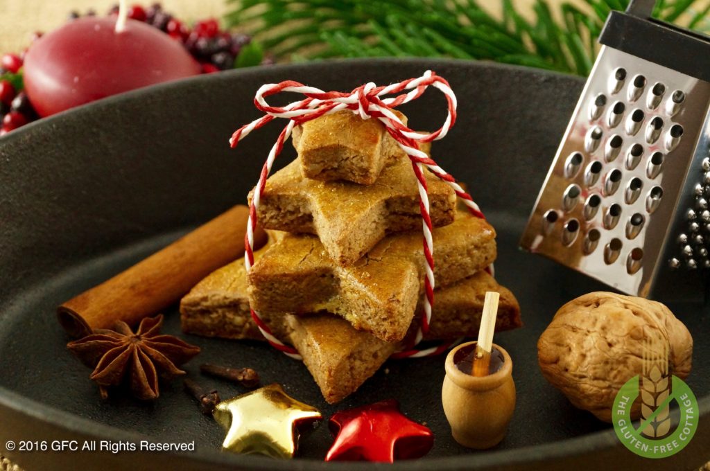 Very tasty gluten-free gingerbread cookies.