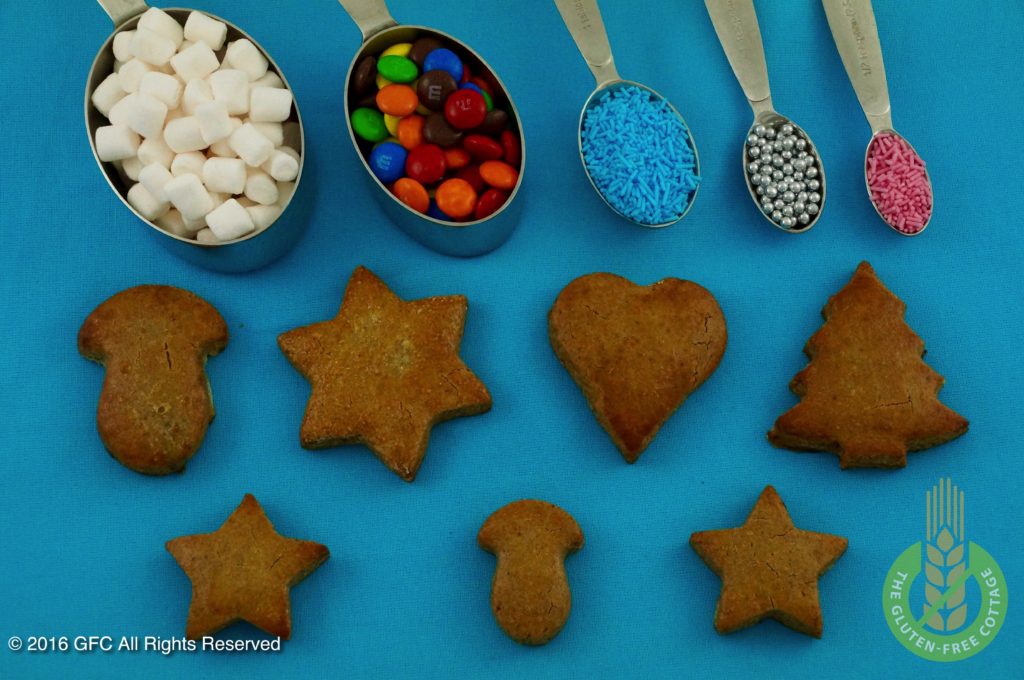 Decoration (gluten-free gingerbread cookies)
