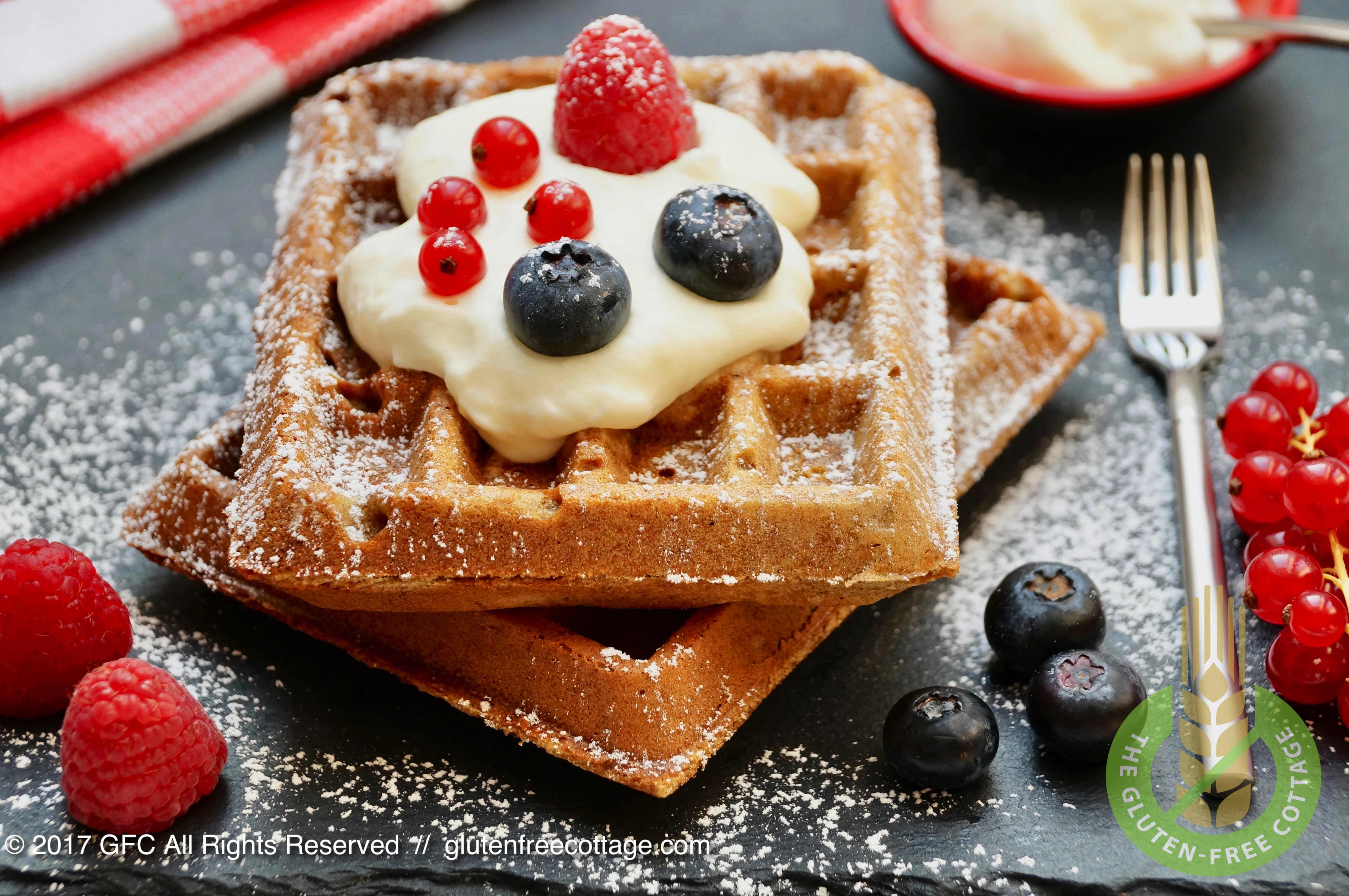 Crispy and Tasty Gluten-Free Waffles